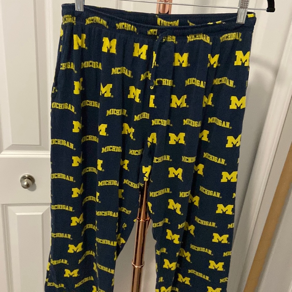 XL Michigan pajama pants